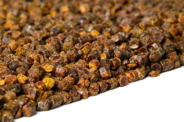 Propolis granulaat, bee product, frame samenstelling — Stockfoto