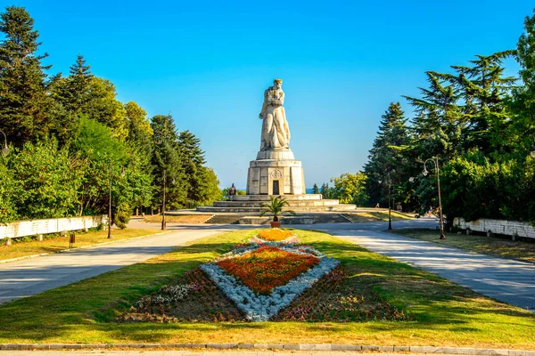 Pantheon Sea Garden Varna Kenti Varna Bölgesinde Faşizm Kapitalizme Karşı — Stok fotoğraf