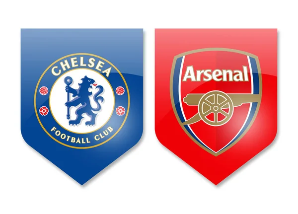 Chelsea vs arsenal — Stock fotografie
