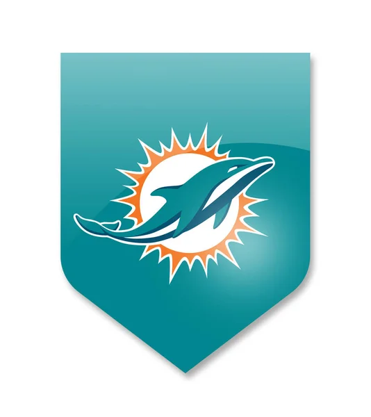 Team der miami dolphins — Stockfoto