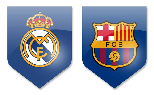 Real madrid vs barcelona Stock Kép