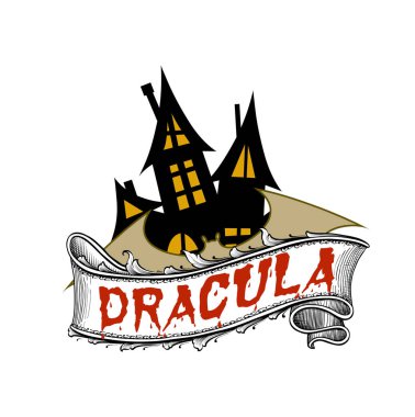 Kont Drakula illüstrasyon
