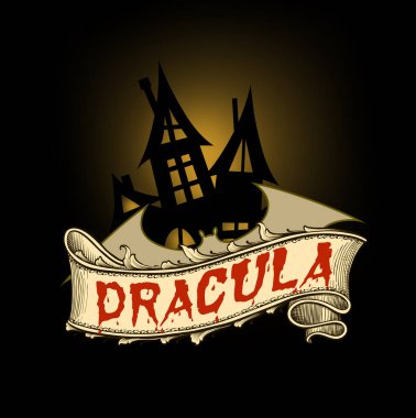Kont Drakula illüstrasyon