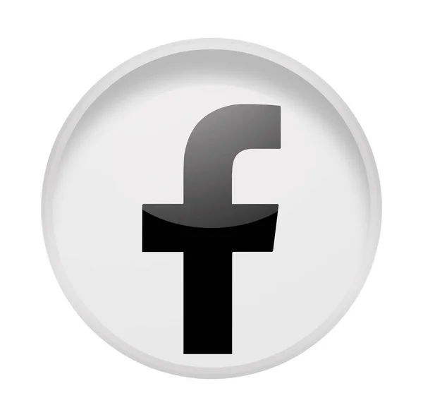 Facebook in den sozialen Medien — Stockfoto