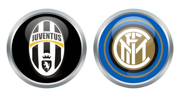 Juventus vs inter — Stockfoto