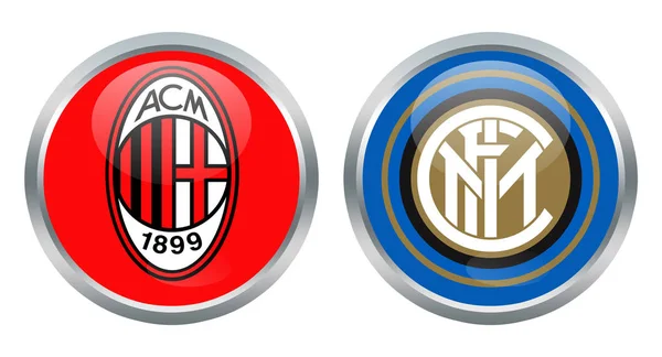 Milan vs Inter — Stock Photo, Image