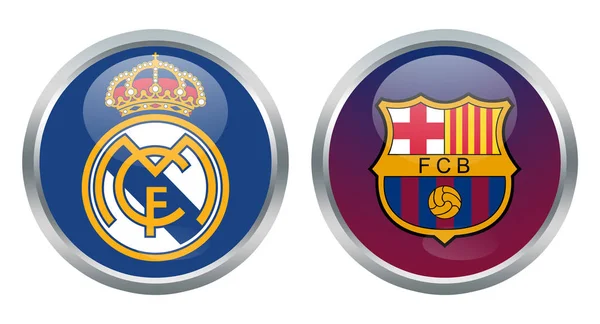 Real Madrid vs Barcelona — Foto de Stock