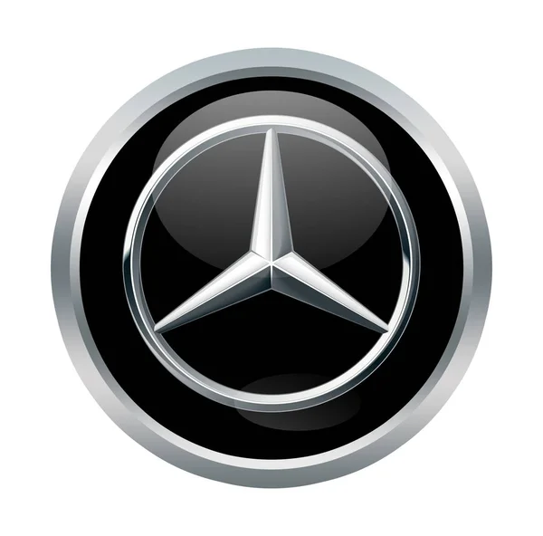 Mercedes Benz signe Photo De Stock