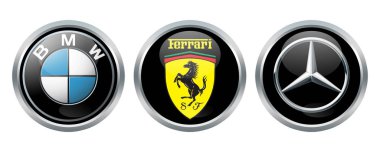 BMW, Ferrari ve Mercedes benz