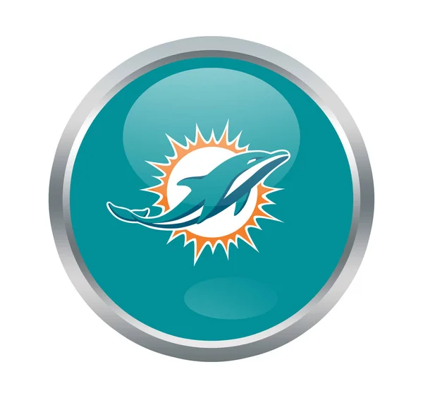 Team der miami dolphins — Stockfoto