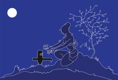 Bayan yapıyor Pooja kayalar