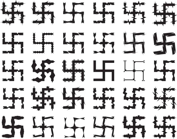 Swastica символом святих мотив — стоковий вектор