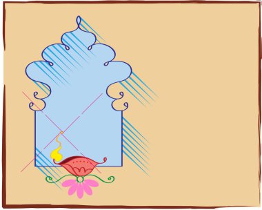 Diwali tebrik tasarım