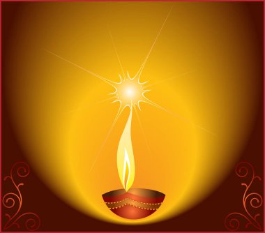 Diwali tebrik tasarım