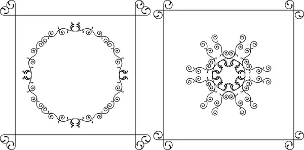 Rahmenrandgestaltung — Stockvektor