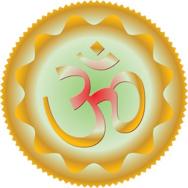 Aum (Om) kutsal motifi