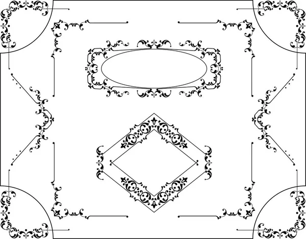 Rahmenrandgestaltung — Stockvektor