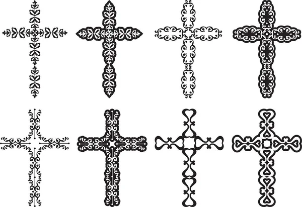 Desenho cruz cristã —  Vetores de Stock