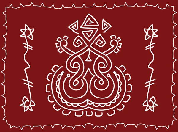 Halk, aşiret tasarım, Motif, duvar resmi