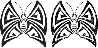 Kelebek tasarım Tattoo