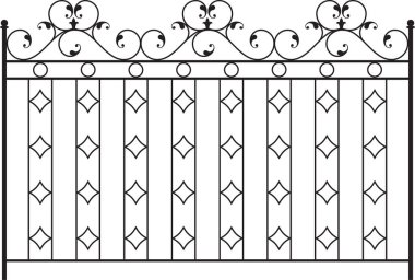 Ferforje kapı, kapı, çit, pencere, Panjur, tasarım korkuluk