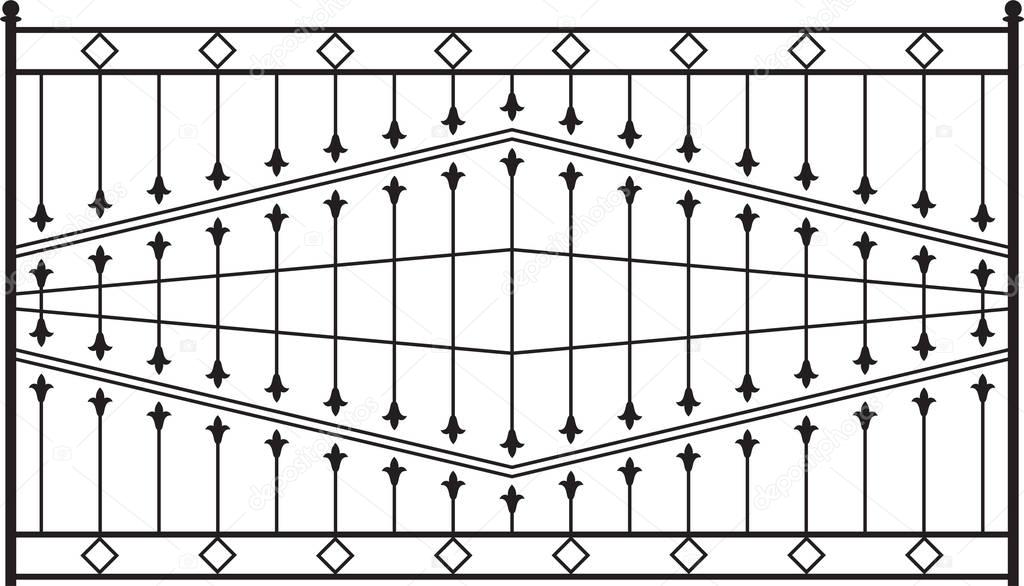 Wrought Iron Gate, Door, Fence, Window, Grill, Railing Design