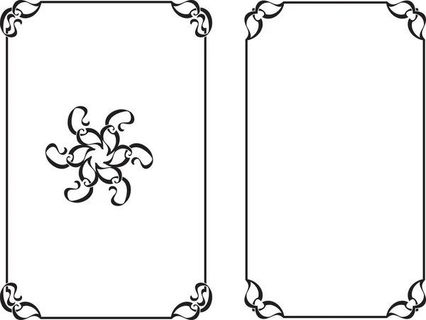 Rahmenrandgestaltung — Stockvektor