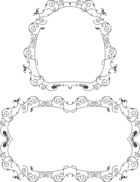 Frame Border Design — Stock Vector