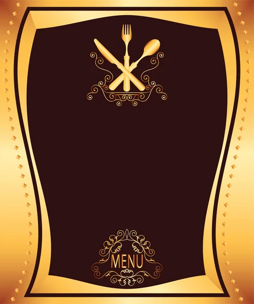 Menü kartı tasarım şablonu