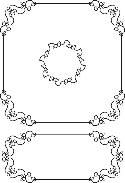 Frame Border Design — Stock Vector