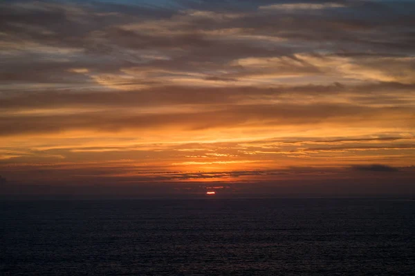 Portugal - Sunset and Atlantic ocean — Stock Photo, Image