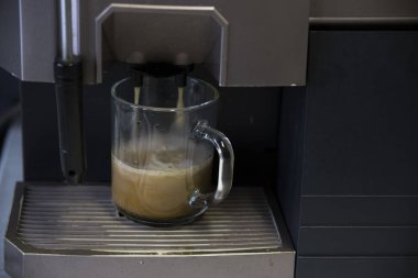 sıcak taze kahve kahve makinesi