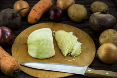 Sebze Güveç, çorba ya da diğer sıcak vegan yemek yemek pişirmek için