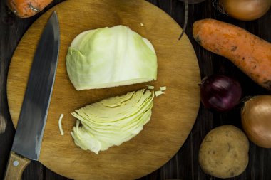 Sebze Güveç, çorba ya da diğer sıcak vegan yemek yemek pişirmek için