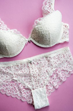 Kadın iç çamaşırı bir düğün için güzel dizi