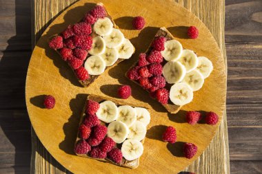 Tatlı yaz aperatif bir vegan için