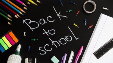 Kavram geri School - okul veya öğrenci aksesuarlar