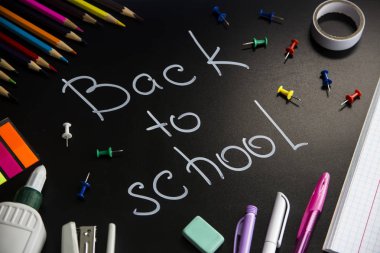 Kavram geri School - okul veya öğrenci aksesuarlar