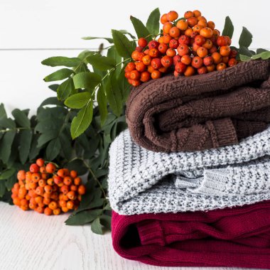 Sonbahar ruh hali ve soğuk sezon için giyim