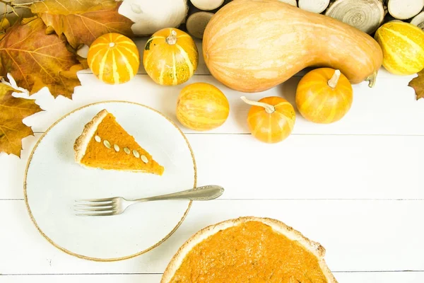 Traditionelles amerikanisches Gericht zum Erntedankfest im Herbst — Stockfoto