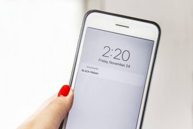 Satılık gün siyah Cuma Kasım ayında