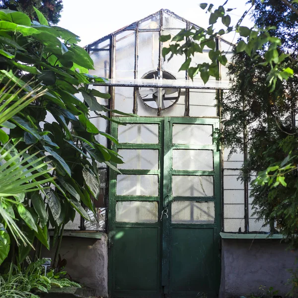 适合植物生长的植物园温室 — 图库照片
