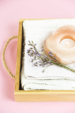 bedeniniz ve rahatlama için aksesuarlar için bakmakta Tema