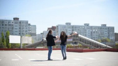 Dreadlocks ile eğlenceli çift