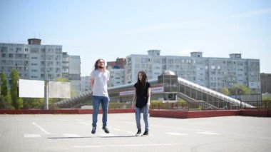 Dreadlocks ile eğlenceli çift