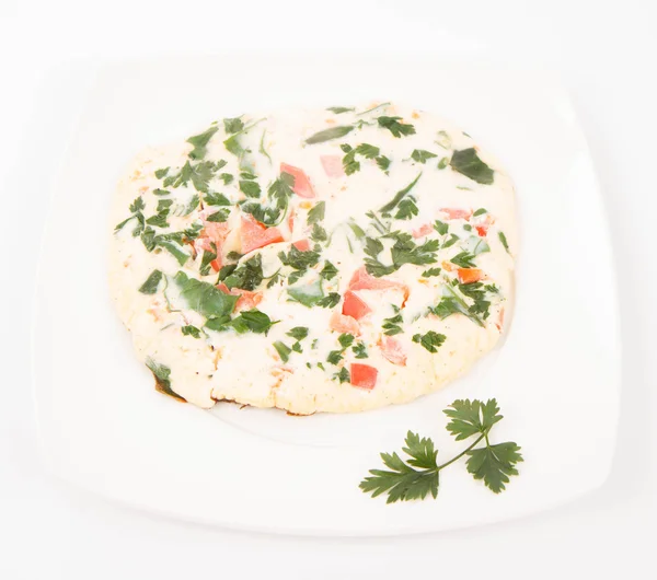 Omelette aux légumes — Photo