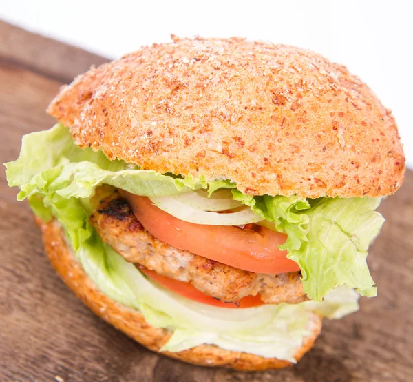 Una hamburguesa fresca —  Fotos de Stock