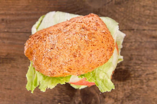 Una hamburguesa fresca —  Fotos de Stock