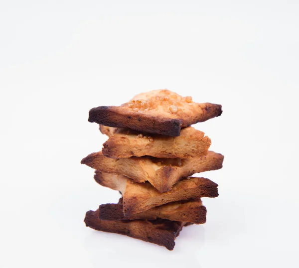 Cookies White Background — Stock Photo, Image