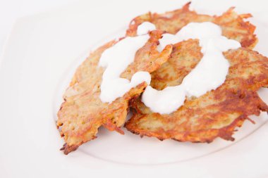 kremalı patates pancakes